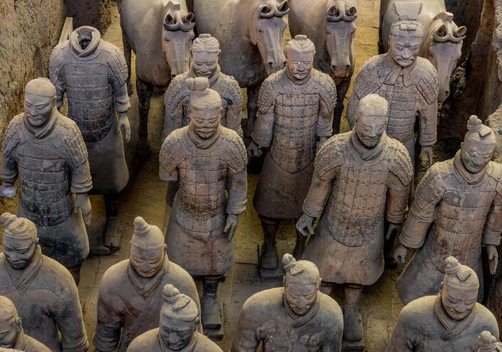 在线看秦始皇兵马俑！身临其境 图1